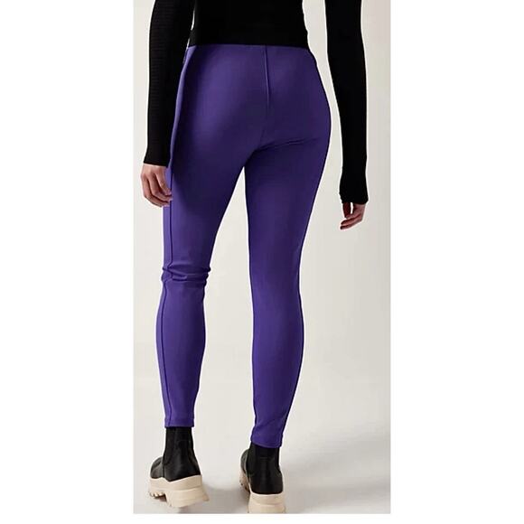 Athleta Women's Glacier Snow Skinny Pants Size 6 Purple Noble Blue 2022 New NWT - Picture 2 of 11